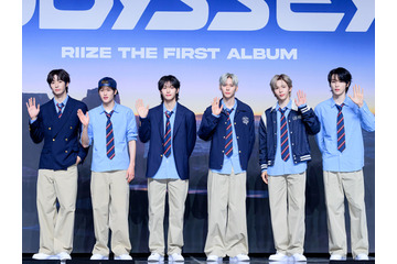 RIIZE、1stフルアルバム『ODYSSEY』発売記念ショーケースを開催！新曲ステージを初披露 画像