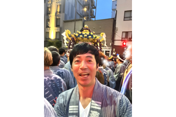 東貴博の酔っ払い顔に「お祭り男って感じ！」 浅草・三社祭への参加を報告 画像
