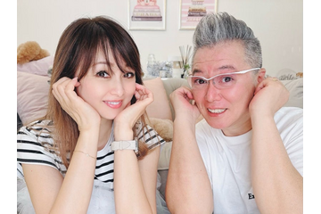 渡辺美奈代、夫と同じポーズで仲良しショット！ 「かわいい＆イケメン」「素敵過ぎます」 画像