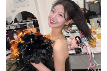 ボリューミーさに目が行く…韓国チアのタンクトップ＆短パン衣装に反響「大好きです！」【PHOTO】 画像