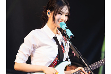 中森明菜のトリビュートアルバムにも参加した歌手ギュビン、日本デビュー前に「ながおか米百俵フェス2025」 画像
