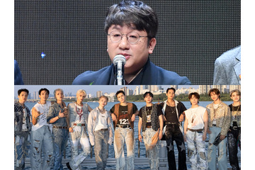 SEVENTEENと並んでも違和感なし？“BTSの父”パン・シヒョク議長、激やせした姿に注目【PHOTO】 画像