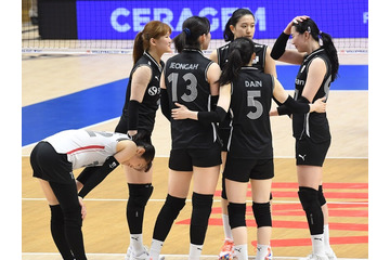 もはや日本を気にする余裕はない…低迷著しい韓国女子バレー、VNLの目標は「残留」「最低2勝」 画像