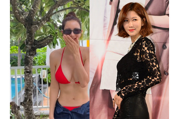 大胆スイムウェアも話題！ママになった元K-POPアイドル、洗練された“完熟ボディ”「あの頃のまま」【PHOTO】 画像