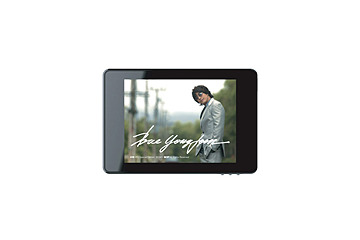 アイリバー、ペ・ヨンジュンの写真や音声を収録したメモリプレーヤー 直筆サインも印刷 画像