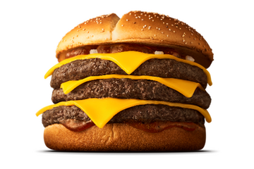 マクドナルド、7か月ぶりに復活！大人気の「トリプル肉厚ビーフ」が6月4日から2週間限定で発売 画像