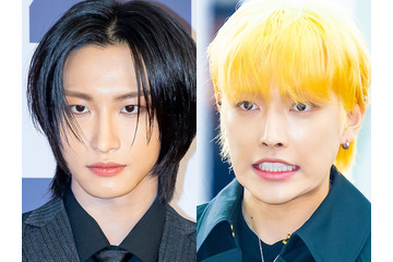 aespaカリナの炎上を教訓に？ATEEZホンジュン＆ソンファ、“黒コーデ”で投票の理由 画像