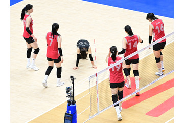 日本が快勝した裏で…韓国女子バレー、ネーションズリーグ初戦で「ブロック数1対18」のストレート完敗 画像