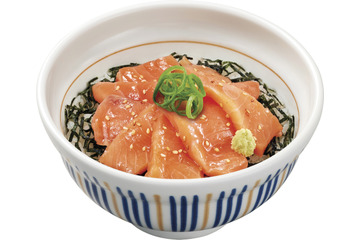 とろけるような口どけ！なか卯「サーモン丼」を6月25日より販売 画像