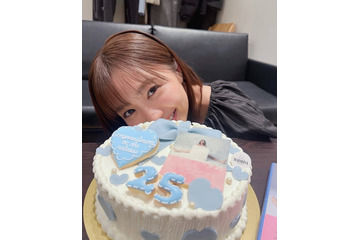大原優乃、2度目の重版決定祝いで“写真集ケーキ”公開「食べるのがもったいない」 画像