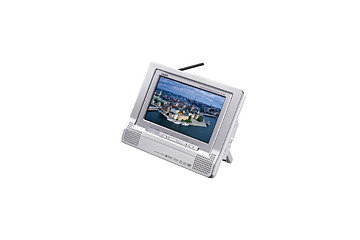 カシオ、DVDプレーヤー内蔵の防水液晶テレビ「お風呂テレビ」 画像