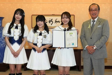 STU48、平和文化アンバサダーに就任で想いを語る「歌や活動を通して平和の大切さを伝えていきたい」 画像