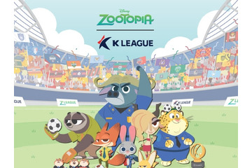 『ズートピア』ニック＆ジュディら登場！ディズニーコリアがKリーグとコラボ、限定グッズ販売も 画像