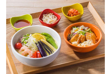 たっぷり野菜のシビ辛麻辣冷麺が楽しめる！chawan、台湾&韓国グルメフェアが3日よりスタート 画像