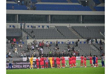 20時KOでも体感温度30度超+湿度70％、開幕戦でも観客5000人届かず…韓国開催のE-1選手権が早くも興行面に暗雲 画像