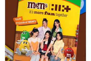 K-POPグループ初！ILLIT、チョコレートブランド「M&M’S」のアジアアンバサダーに抜擢 画像