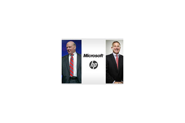 米マイクロソフトと米HPがクラウド分野などで大型提携 画像
