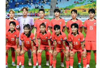 韓国女子代表、途中出場の大学生FWが劇的弾！なでしこジャパンと激闘の末ドロー決着【E-1選手権】 画像
