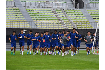 森保ジャパンと運命の日韓戦へ…韓国代表が前日練習、“2試合温存”町田オ・セフンの笑顔も【現地PHOTO】 画像