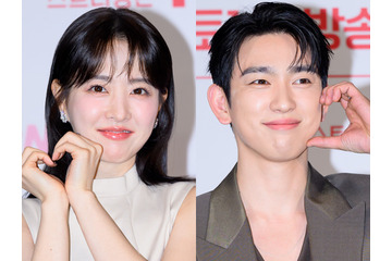 女優パク・ボヨン＆GOT7・ジニョン、ラブラブ“恋人ショット”を公開！「最強カップル…」 画像