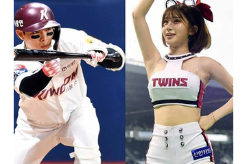 「ピキピキダンス」の人気チアガールと無名選手の“禁断の恋”に韓国騒然 画像