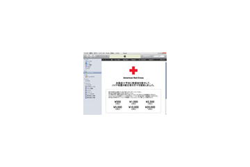 ハイチ地震救援金ネット受付〜Google、iTunes Store、WebMoney、etc. 画像