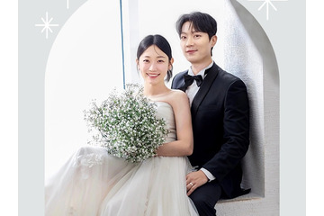 結婚式の招待状を公開!?HIGHLIGHTユン・ドゥジュン＆女優キム・スルギ、リアルすぎる“夫婦ショット”が話題 画像