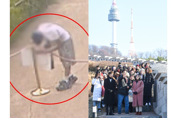 K-POPアイドルの誕生日イベントで事務所が文化遺産にステッカーを貼る問題行動　韓国教授が自国民に一喝 画像