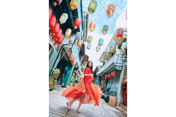 元SKE48・古畑奈和、異国情緒あふれるワンピース姿公開！2nd写真集から厳選カット披露 画像