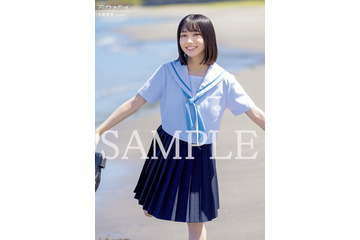 日向坂46・大野愛実、夏のまぶしい制服グラビア！『アップトゥボーイ』初登場＆初表紙を飾る 画像