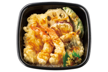 ほっともっと、「海鮮天丼」にカレイ天ぷら初登場！27日から680円で発売 画像