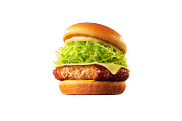 モスバーガー、“サクじゅわっ”食感「メンチカツチーズバーガー」登場！月見フォカッチャも復活販売 画像