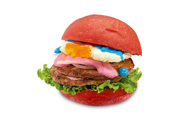 秘密戦隊ゴレンジャーがハンバーガーに変身！ドムドムハンバーガー、「スーパー戦隊バーガー」発売 画像