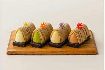 中島大祥堂、お茶の香り広がる「かやぶき」モンブラン新作が登場！本日より発売 画像