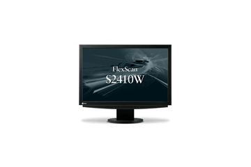 ナナオ、フルHD対応の24.1型液晶ディスプレイ「FlexScan S2410W」 画像