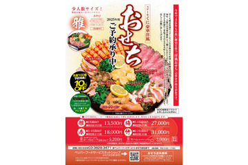 ステーキくに、500個限定「豪華洋風おせち」予約販売開始！キロサ牛サーロインや合鴨ローストまで盛りだくさん 画像