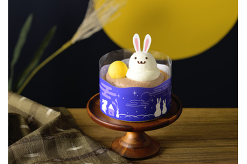 “まんまる月うさぎ”が可愛すぎる！銀座コージーコーナー、中秋の名月テーマのケーキを19日より販売 画像