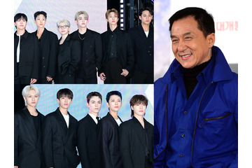 「信じられない」ジャッキー・チェン、大人気K-POPグループ公演に“サプライズ登場”！夢の共演SHOTに反響【PHOTO】 画像