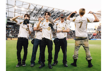 CORTIS、LAFCホーム戦に登場！ソン・フンミンの本拠地で韓国アーティスト初の偉業を達成 画像