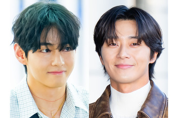 BTS・Ｖ、俳優パク・ソジュンら仲良し“ウガ・ファミリー”完全体で集結！夜のお散歩SHOTが話題【PHOTO】 画像