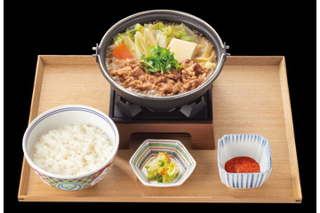 濃厚とんこつ醤油たれが食欲そそる！吉野家、ばり嗎監修「牛鍋膳」17日より販売開始 画像