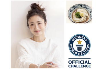 上戸彩がギネス世界記録に挑戦！初開催「丸亀うどん祭り2025」にゲスト出演決定 画像