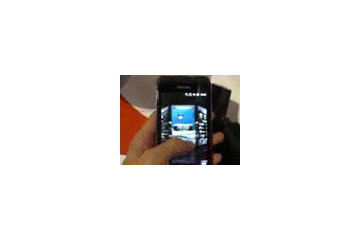 【MWC 2010 Vol.15：動画】東芝製スマートフォン「TG02」をチェック！ 画像