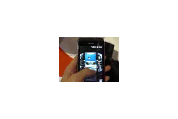 【MWC 2010 Vol.15:動画】東芝製スマートフォン「TG02」をチェック! 画像