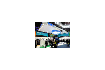 【MWC 2010 Vol.17】NEC、都市部など最適ネットワークを評価する「LTE SON用3次元シミュレータ」 画像