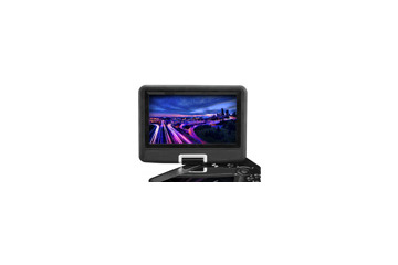 回転式9V型ワイド液晶搭載ポータブルDVDプレーヤー 画像