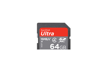 サンディスク、実売5万円前後の大容量64GB SDXCメモリーカード 画像
