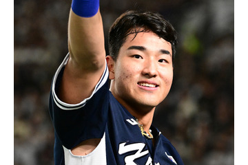 侍J相手に2戦連発、初“日韓戦”＆東京Dも「緊張ゼロ」…韓国新星アン・ヒョンミン「自分はメジャー級の選手じゃない」 画像