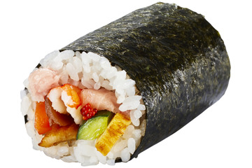 かっぱ寿司の恵方巻が本日より予約開始！中とろ・大えび・穴子など海鮮ネタ6種入りの恵方巻も 画像