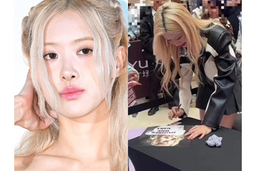 中国で行われたBLACKPINK・ロゼの公式イベントに“偽物”が登場　サイン会まで行い物議も本人は「従っただけ」 画像
